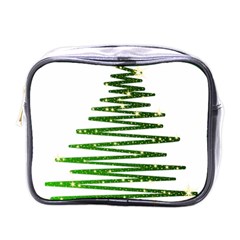 Christmas Tree Spruce Mini Toiletries Bag (one Side) by Mariart