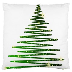 Christmas Tree Spruce Standard Flano Cushion Case (one Side)