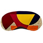 Circle Half Circle Colorful Sleeping Masks Front