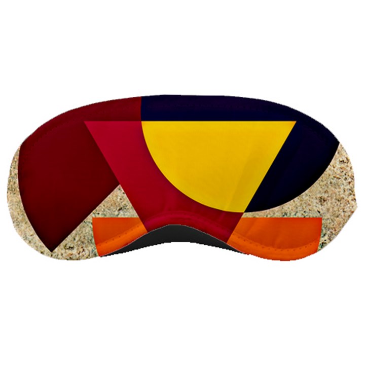 Circle Half Circle Colorful Sleeping Masks