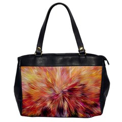 Color Background Structure Lines Oversize Office Handbag by Mariart