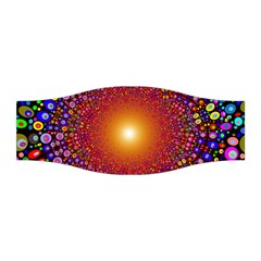 Color Background Structure Lines Polka Dots Stretchable Headband by Mariart