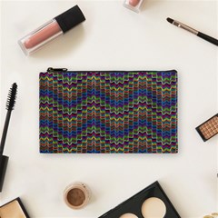 Decorative Ornamental Abstract Wave Cosmetic Bag (small) by Mariart