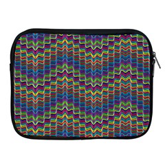 Decorative Ornamental Abstract Wave Apple Ipad 2/3/4 Zipper Cases by Mariart