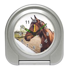 Arabian Horse Travel Alarm Clock by WensdaiAmbrose