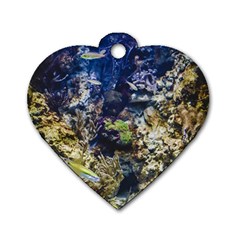 Under The Sea Dog Tag Heart (two Sides)