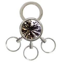 Burst 3-ring Key Chains