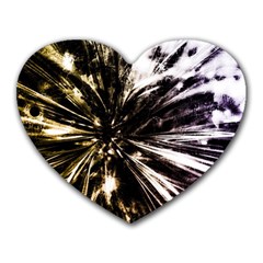 Burst Heart Mousepads by JezebelDesignsStudio