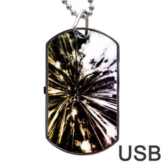 Burst Dog Tag Usb Flash (one Side) by JezebelDesignsStudio