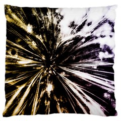 Burst Large Flano Cushion Case (one Side) by JezebelDesignsStudio