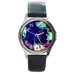 Calliope Round Metal Watch by JezebelDesignsStudio