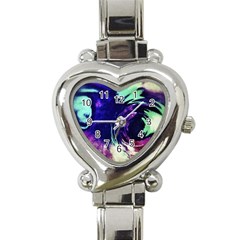 Calliope Heart Italian Charm Watch by JezebelDesignsStudio