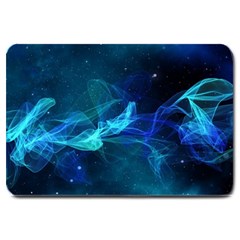 Electric Wave Large Doormat  by JezebelDesignsStudio