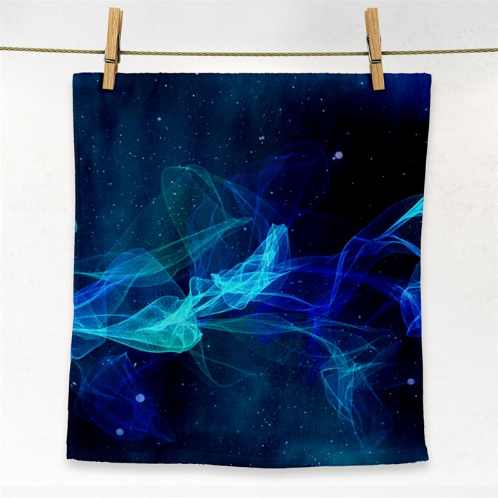 Electric Wave Face Towel