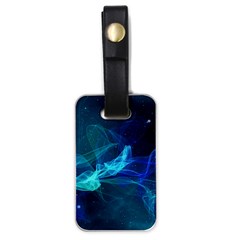 Electric Wave Luggage Tags (one Side)  by JezebelDesignsStudio