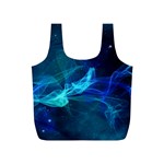 Electric Wave Full Print Recycle Bag (S) Front