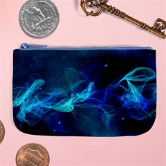 Electric Wave Large Coin Purse by JezebelDesignsStudio