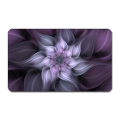 Purple Flower Windswept Magnet (rectangular) by JezebelDesignsStudio