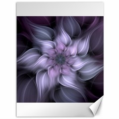 Purple Flower Windswept Canvas 36  X 48  by JezebelDesignsStudio