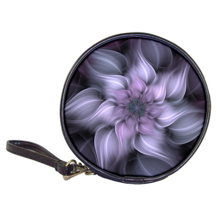 Purple Flower Windswept Classic 20-CD Wallets