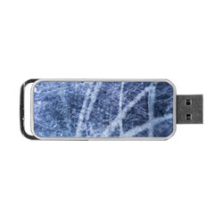 Echo Blue Portable Usb Flash (two Sides)