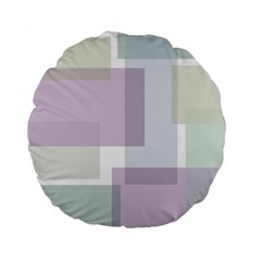 Abstract 21004 Standard 15  Premium Flano Round Cushions by JezebelDesignsStudio