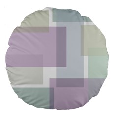 Abstract 21004 Large 18  Premium Flano Round Cushions by JezebelDesignsStudio