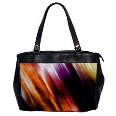 Rainbow Light Oversize Office Handbag by JezebelDesignsStudio