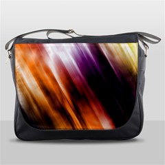 Rainbow Light Messenger Bag by JezebelDesignsStudio