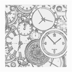 Time Goes On Medium Glasses Cloth by JezebelDesignsStudio