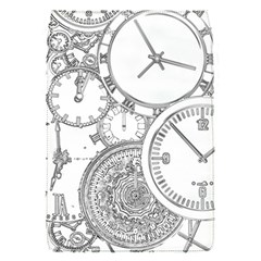 Time Goes On Removable Flap Cover (s) by JezebelDesignsStudio