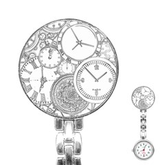 Time Goes On Stainless Steel Nurses Watch by JezebelDesignsStudio