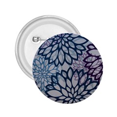 Modern Floral Pop 2 25  Buttons by JezebelDesignsStudio