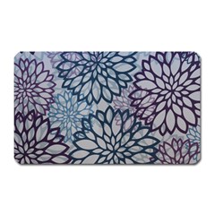 Modern Floral Pop Magnet (rectangular) by JezebelDesignsStudio