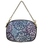 Modern Floral Pop Chain Purse (Two Sides) Front