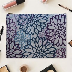 Modern Floral Pop Cosmetic Bag (xl) by JezebelDesignsStudio