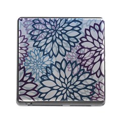 Modern Floral Pop Memory Card Reader (square 5 Slot) by JezebelDesignsStudio