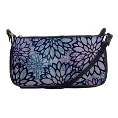 Modern Floral Pop Shoulder Clutch Bag by JezebelDesignsStudio