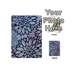 Modern Floral Pop Playing Cards 54 (mini) by JezebelDesignsStudio