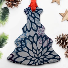 Modern Floral Pop Ornament (christmas Tree)  by JezebelDesignsStudio