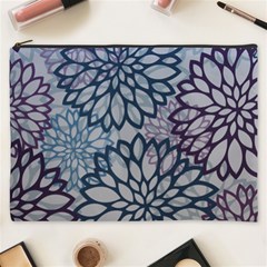 Modern Floral Pop Cosmetic Bag (xxxl) by JezebelDesignsStudio