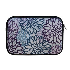 Modern Floral Pop Apple Macbook Pro 17  Zipper Case by JezebelDesignsStudio