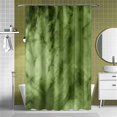 Marble Forest Shower Curtain 48  X 72  (small)  by JezebelDesignsStudio