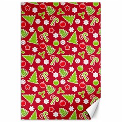 Christmas Paper Scrapbooking Pattern Canvas 20  x 30 