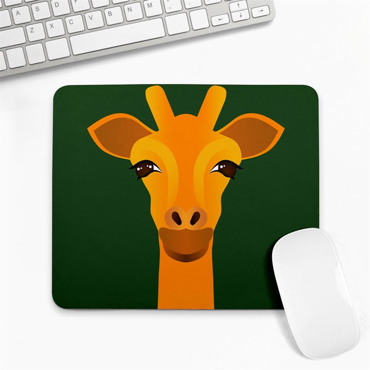 Giraffe Animals Zoo Large Mousepads