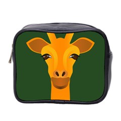 Giraffe Animals Zoo Mini Toiletries Bag (two Sides) by Mariart