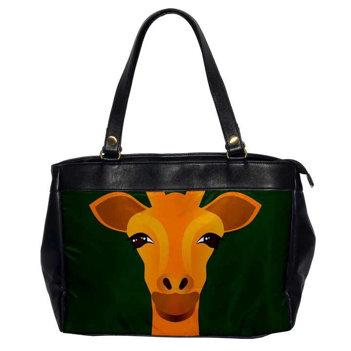 Giraffe Animals Zoo Oversize Office Handbag