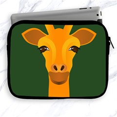 Giraffe Animals Zoo Apple Ipad 2/3/4 Zipper Cases by Mariart