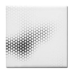 Geometric Abstraction Pattern Tile Coasters by Mariart