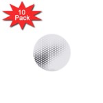 Geometric Abstraction Pattern 1  Mini Buttons (10 pack)  Front